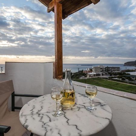 Aqua Marine Aparthotel Falasarna Bagian luar foto