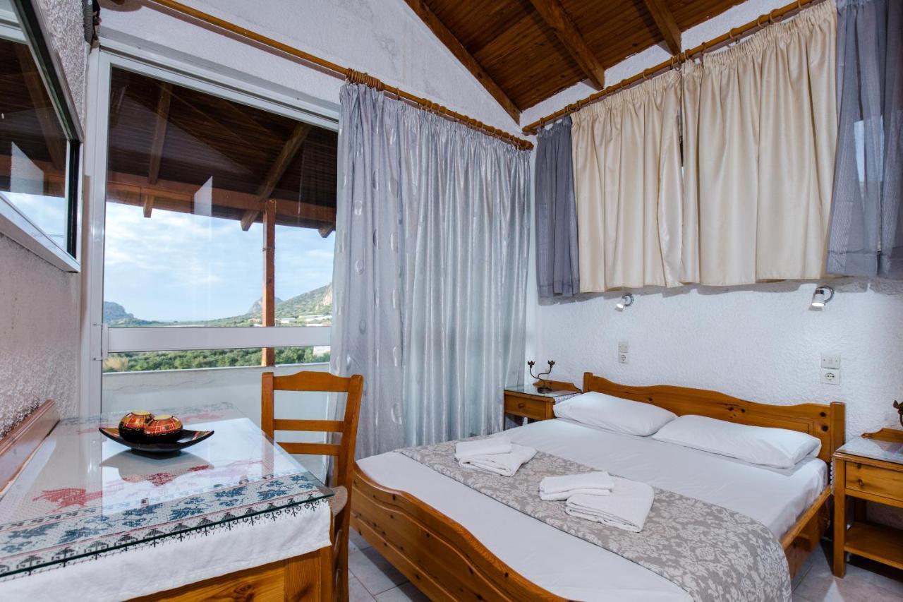 Aqua Marine Aparthotel Falasarna Bagian luar foto