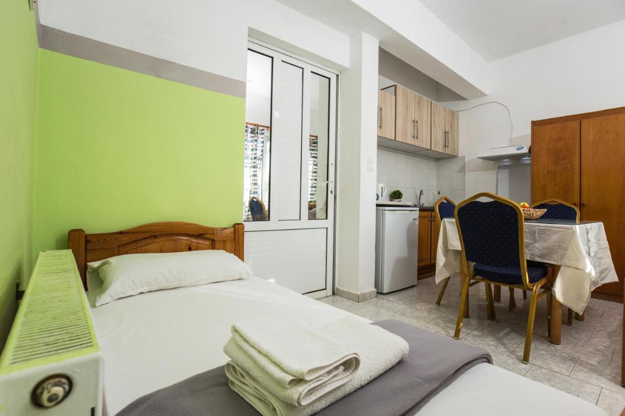 Aqua Marine Aparthotel Falasarna Bagian luar foto
